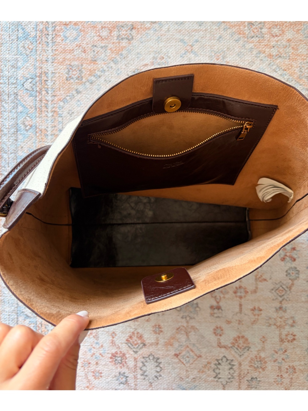 Zara canvas bag - Picture 3 of 4